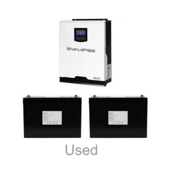 Synapse & Hubble Combo 3KW Inverter and batteries