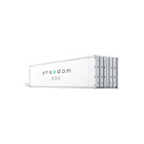 Freedom Won CSS 12M+6M Container 2656kWh/1000kW with 20 x 55kW MPPT Charge Controllers