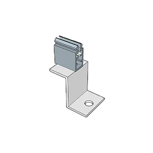 KD Solar hangerbolt bracket with push-clip for long-rail