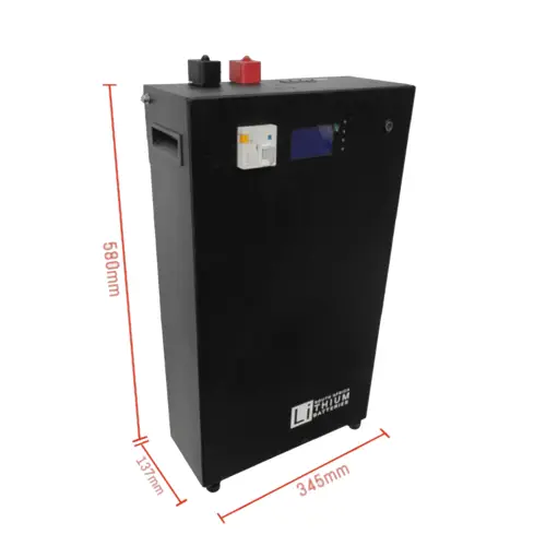 LBSA-25.6V-104Ah.webp LBSA - 25.6V 104AH 2.66kWh Lithium Iron Phosphate Wall Mount Battery