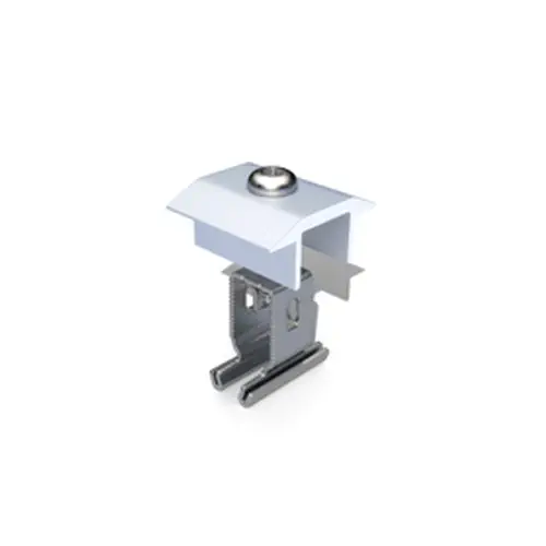 Renusol - Middle Clamp+ 30 - 50mm Silver